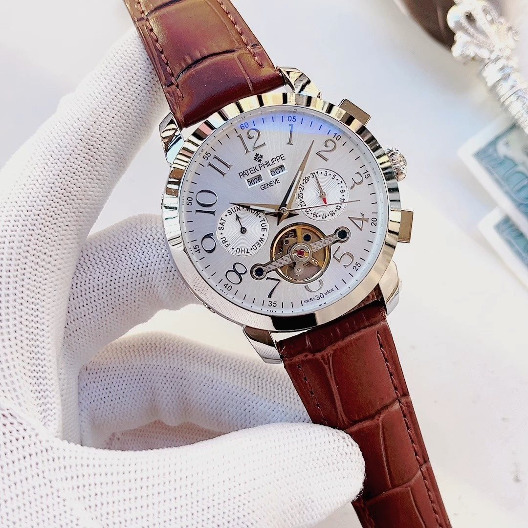 Winner White Open-Heart Watch — hero